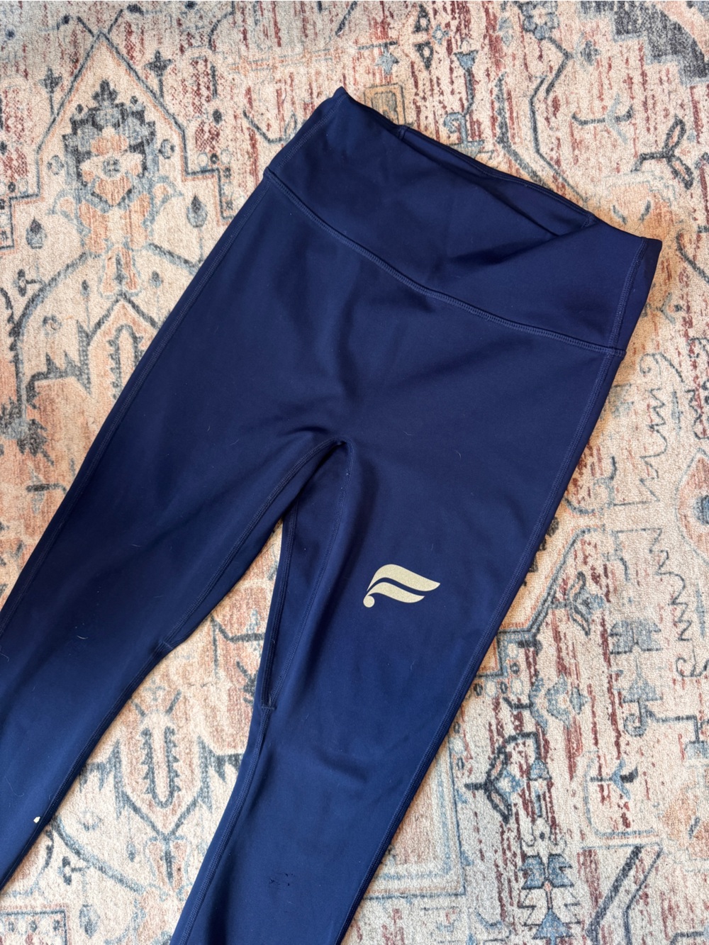 Fabletics Navy High-Waist Leggings